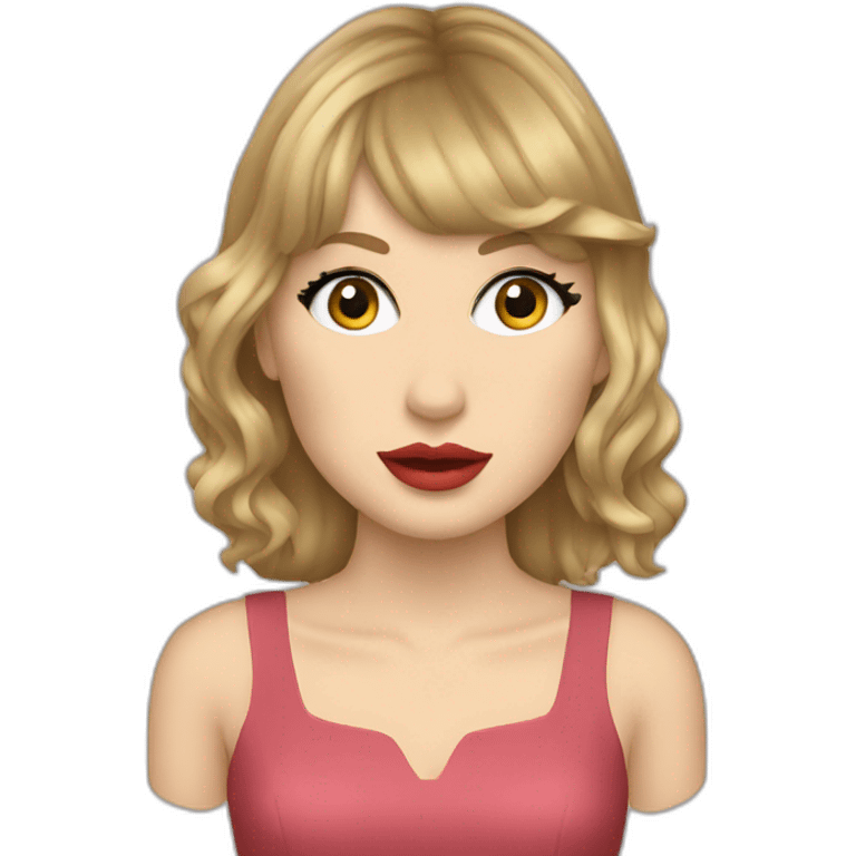 taylor swift en voiture emoji