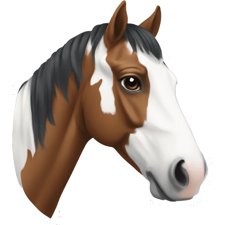 Paint horse  emoji