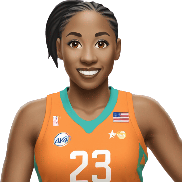 Asia Wilson wnba emoji