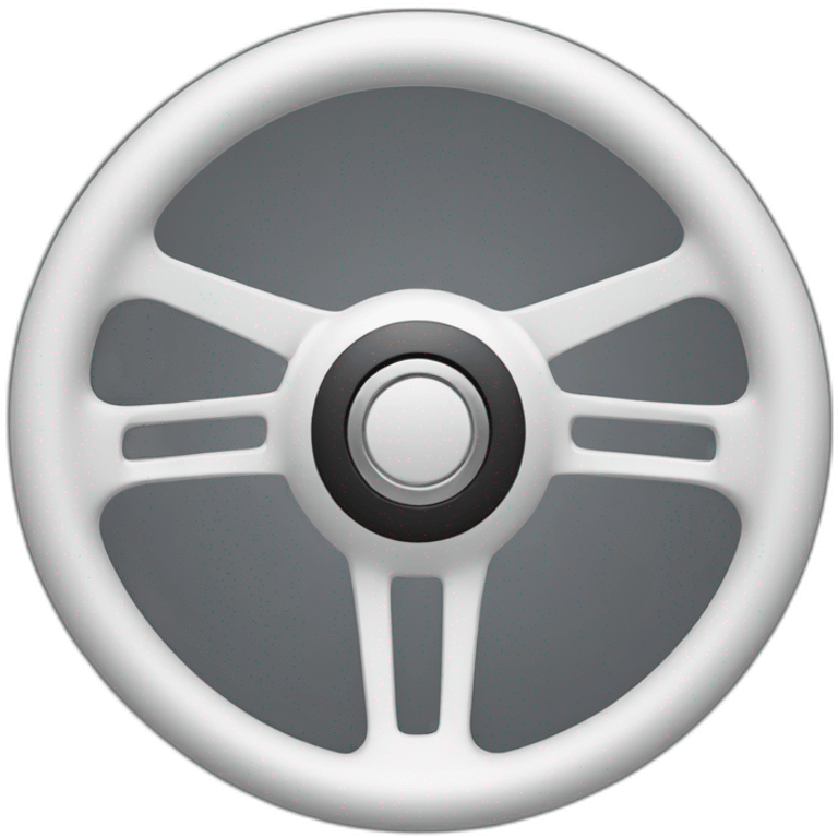 steering wheel emoji