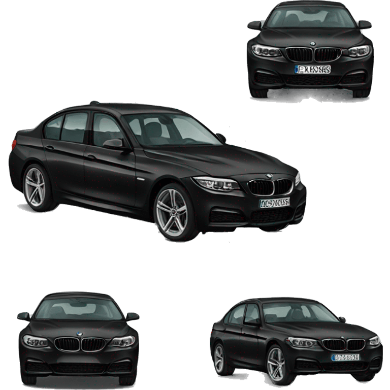 black bmw emoji