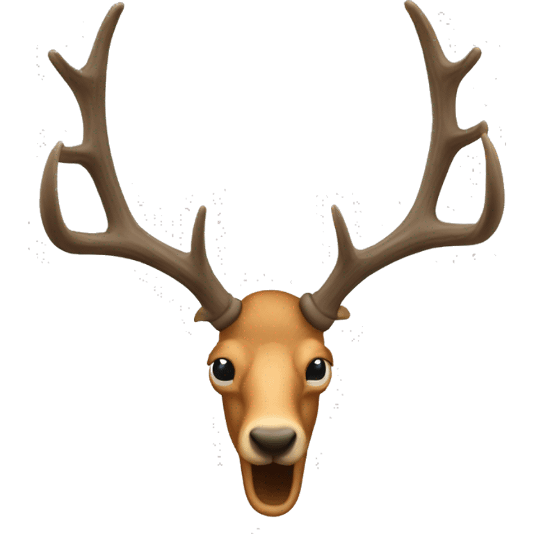 6 point Elk antler emoji