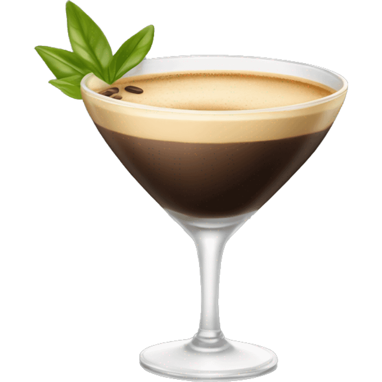 Espresso Martini Glass emoji