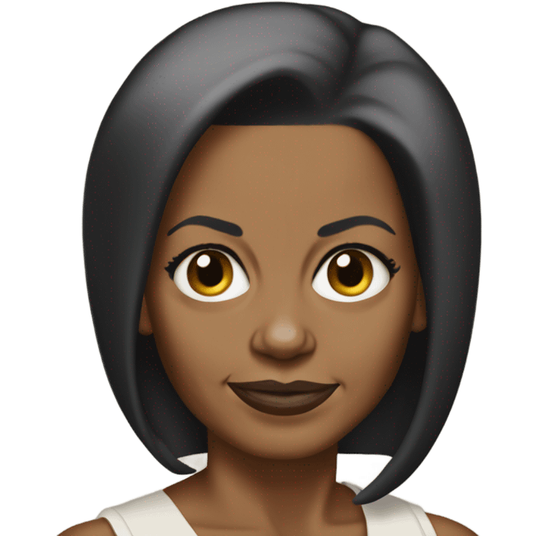 Michelle obama with no hair emoji