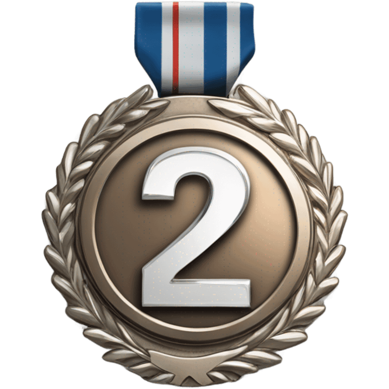 Second place  emoji