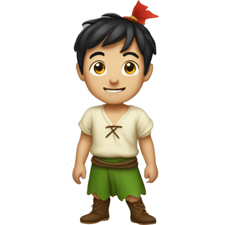 Chinese Peter Pan emoji