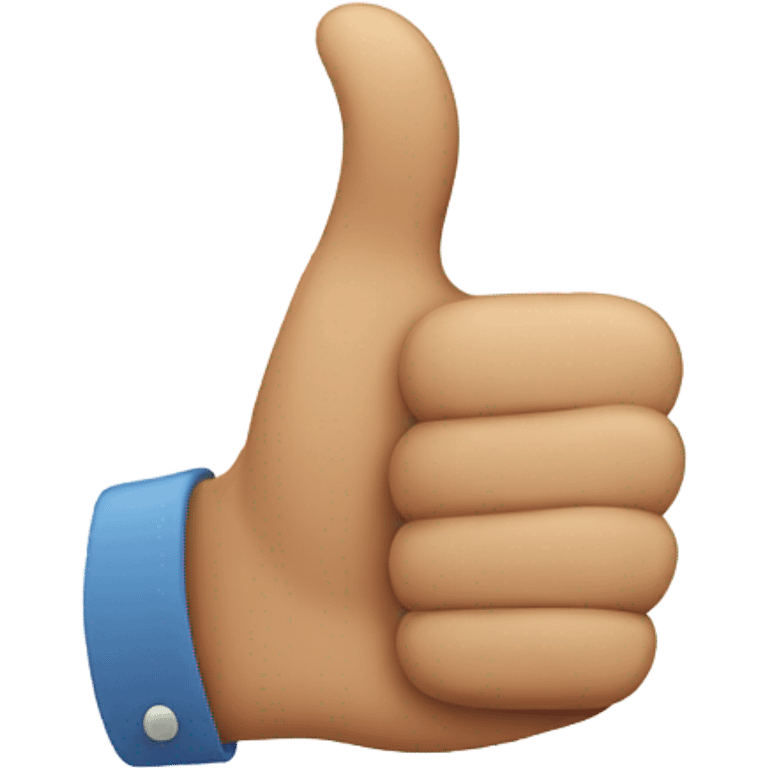 Thumbs up emoji