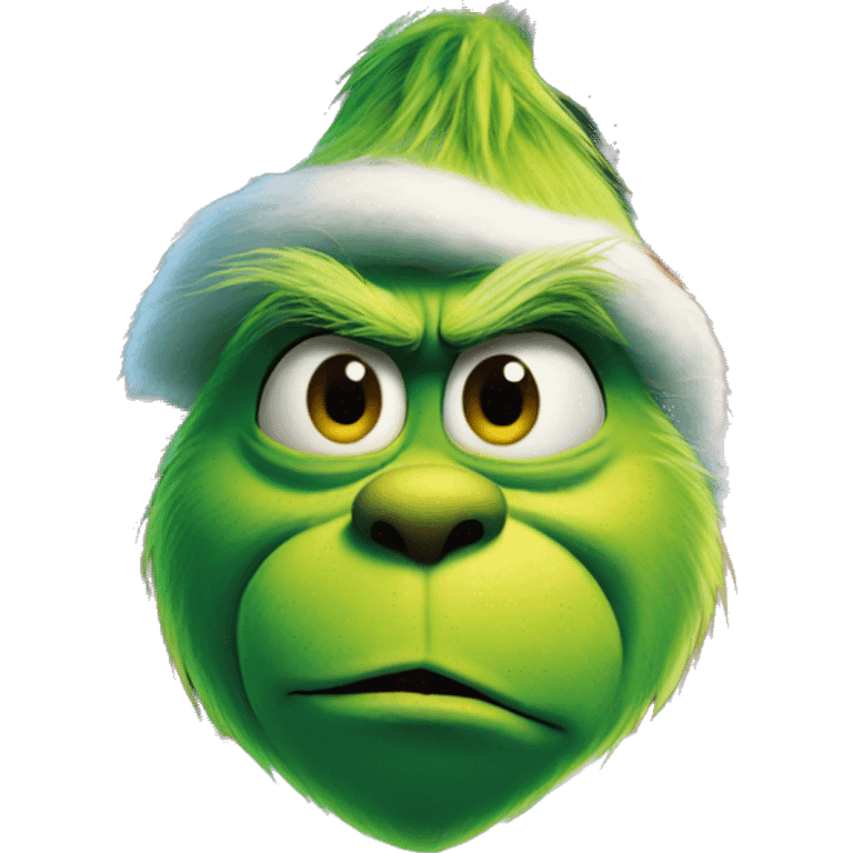 Grinch on a house emoji