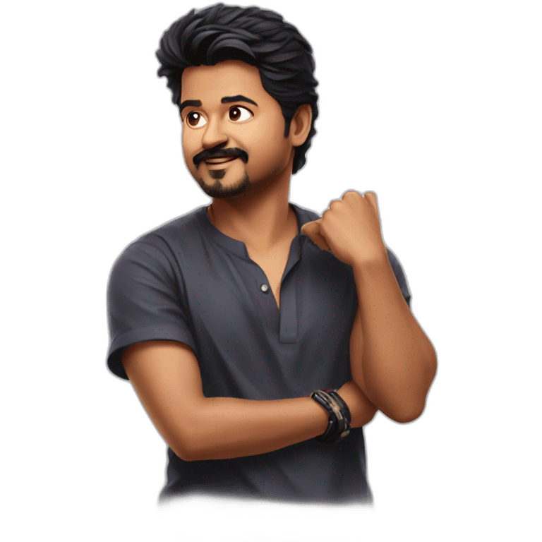 Thalapathy Vijay  emoji