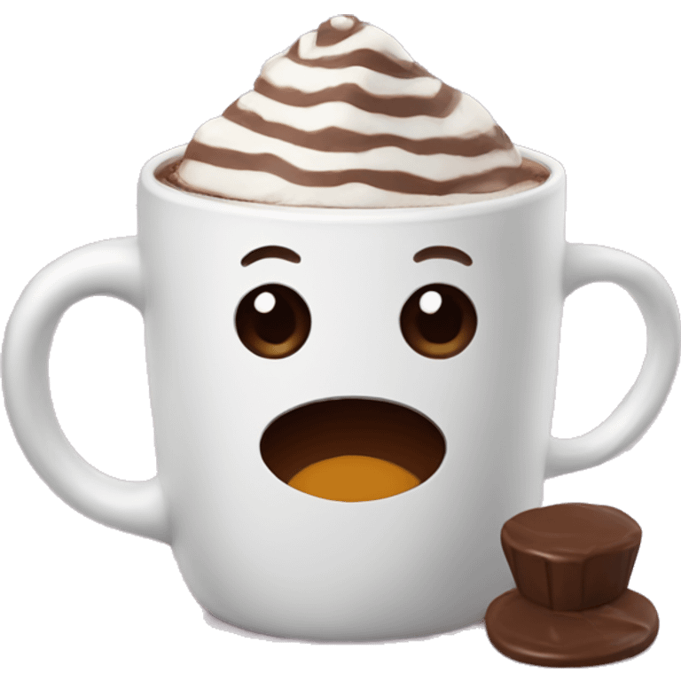 Hot chocolate  emoji