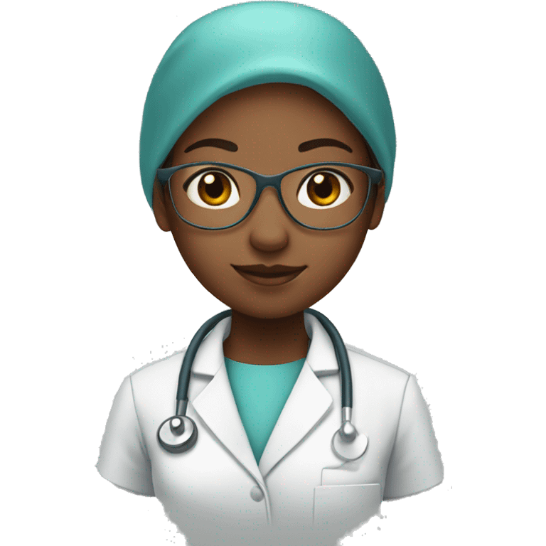 young surgeon girl emoji