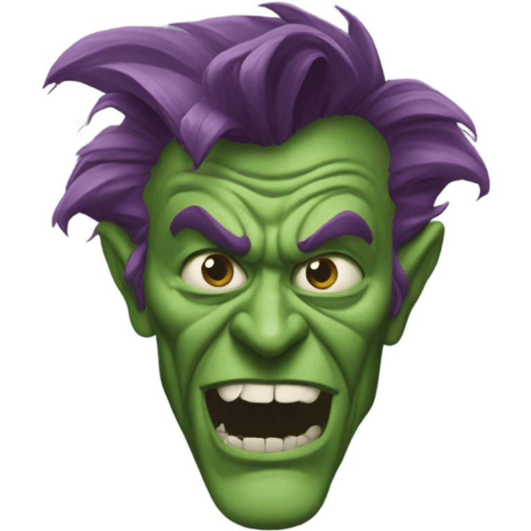 Green goblin  emoji