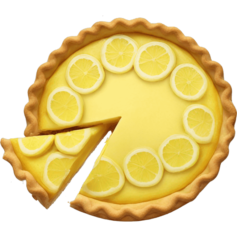 Lemon pie emoji