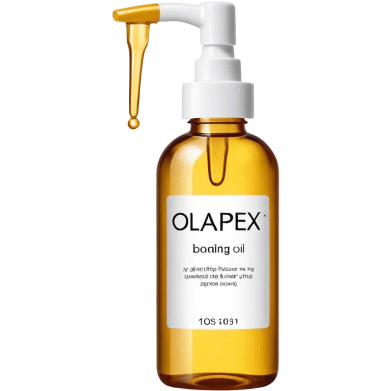 olaplex bonding hair oil 4K emoji