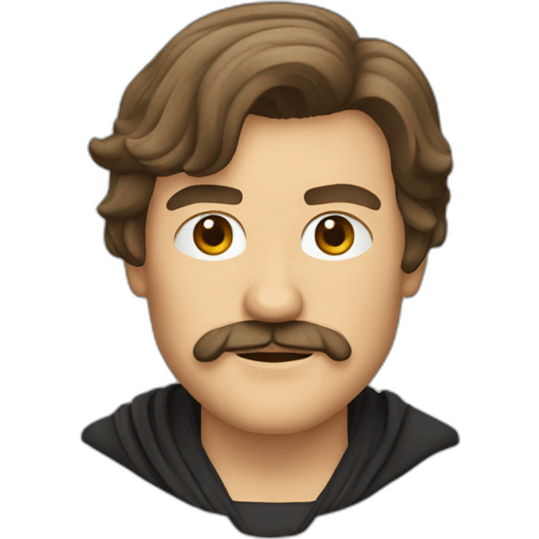 Anakin with a moustach emoji