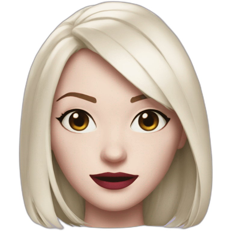 Spider gwen made by emma stone emoji