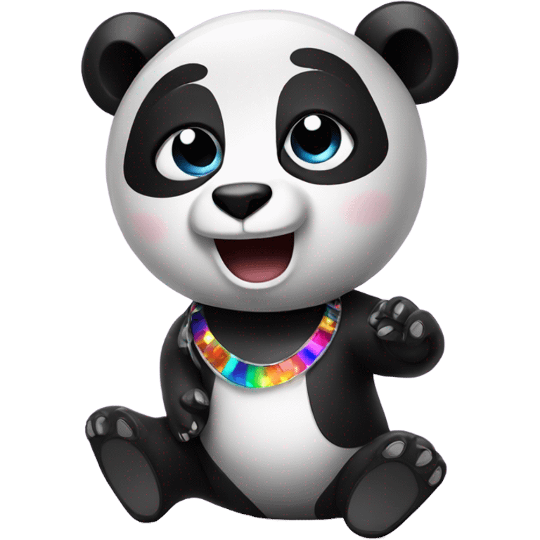 disco panda emoji