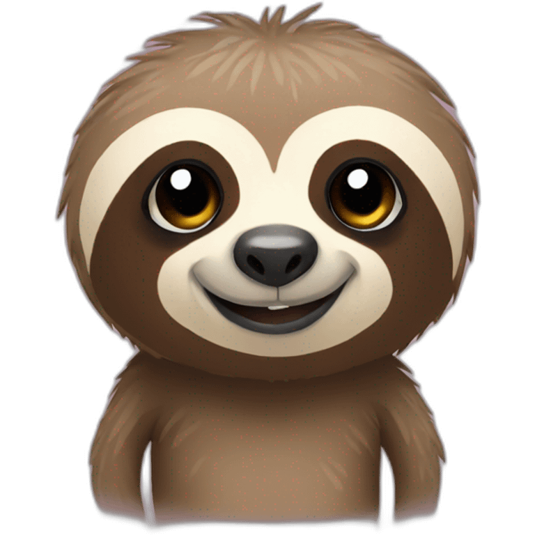 Sloth presents emoji