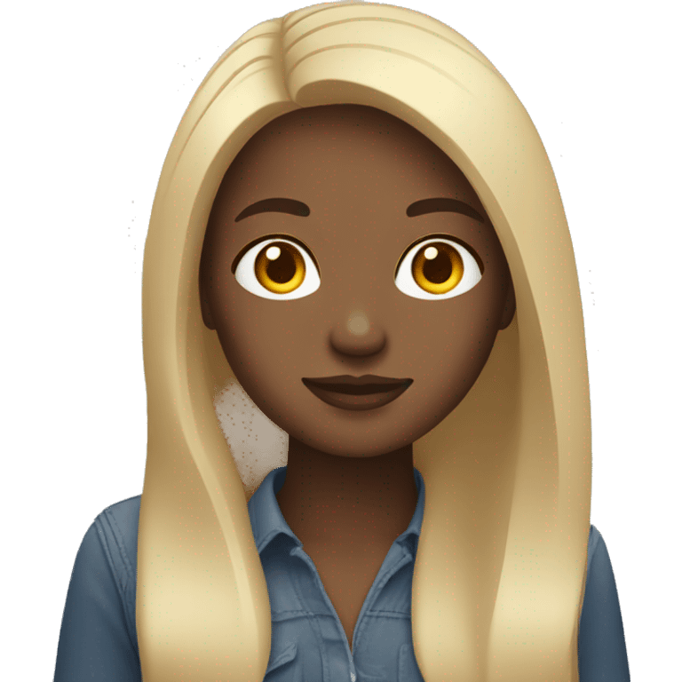 woman light skin long dark hair with laptop emoji