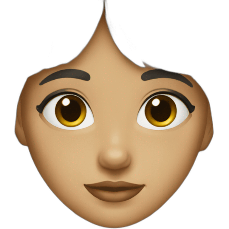 canadian-girl-black-bangs emoji