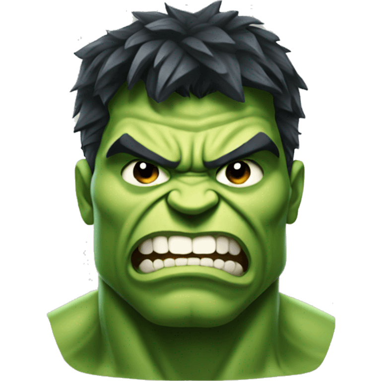 Hulk head  emoji