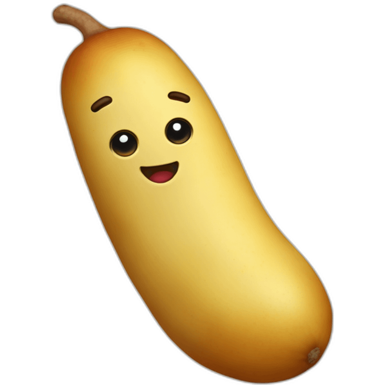 Patate sur une saucisse emoji