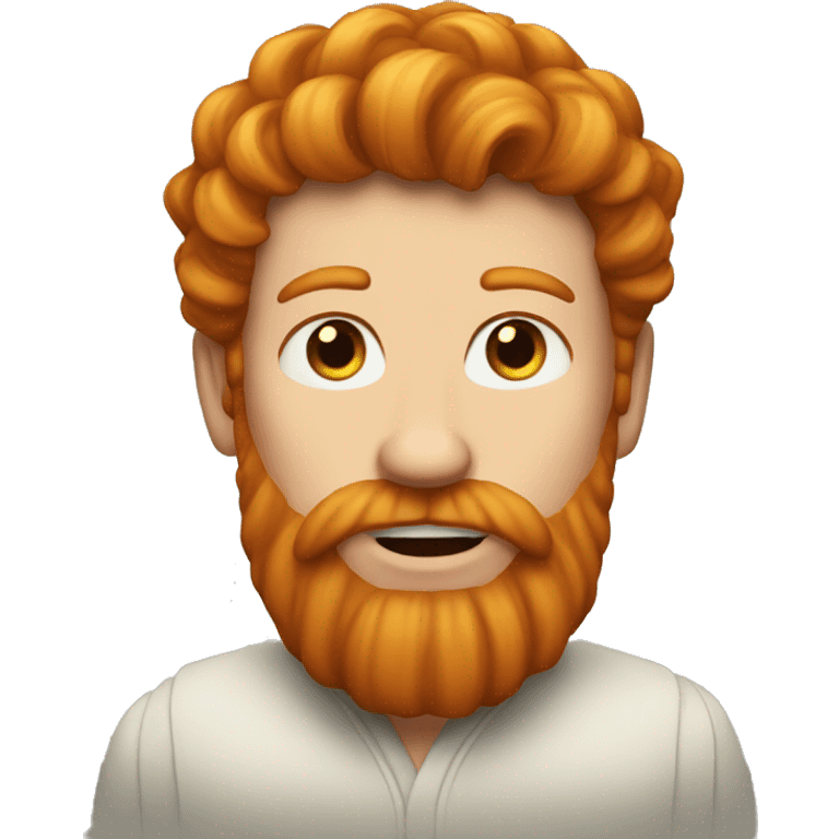 Short ginger king emoji