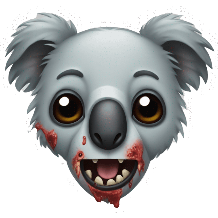 zombie koala emoji