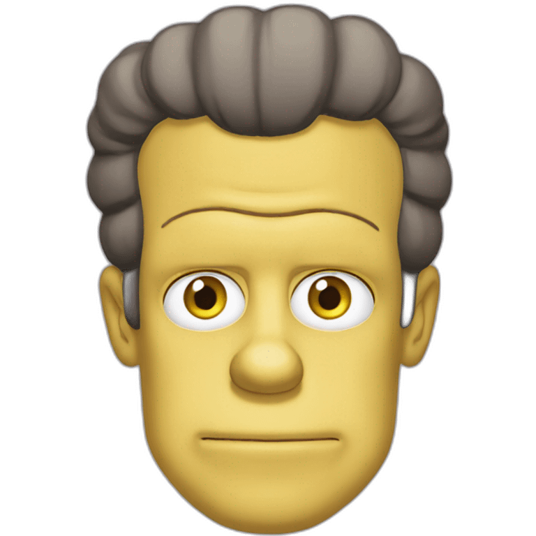 Simpson Emmanuel Macron emoji