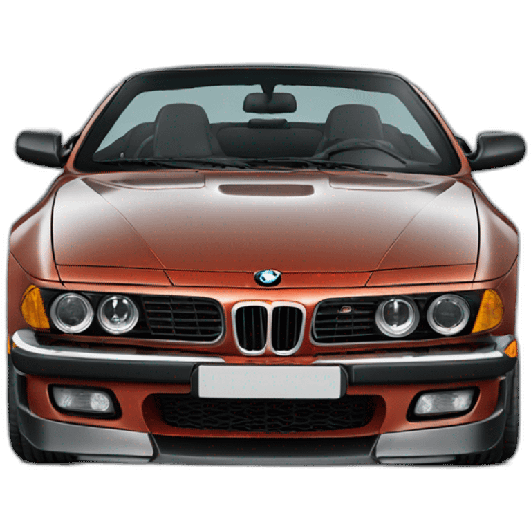 Bmw m6 front view emoji