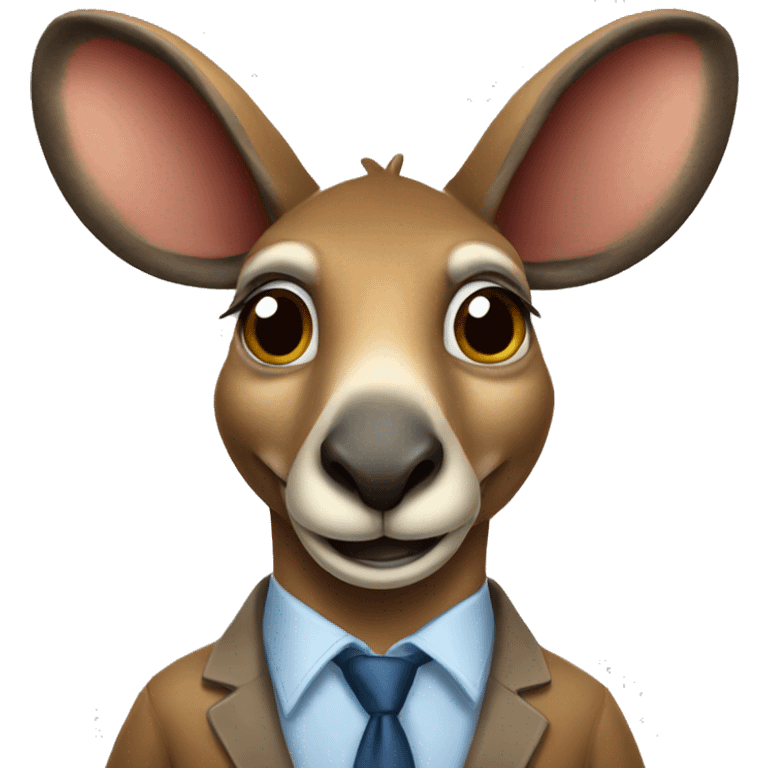 a voting kangaroo  emoji