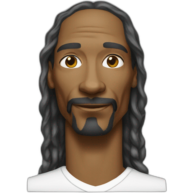 White Snoop Dogg emoji