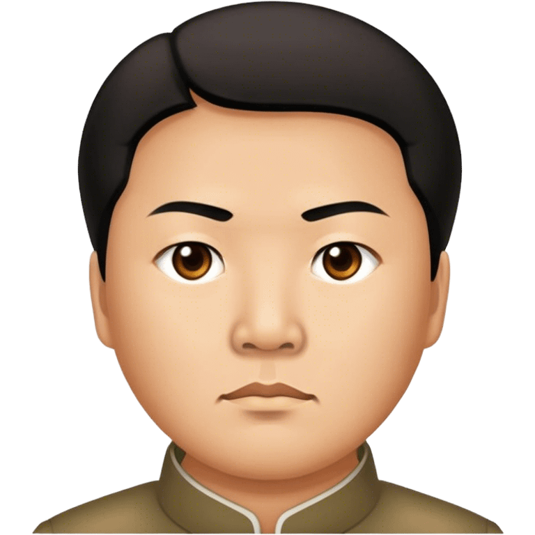 mao jie tung photorealistic serious emoji