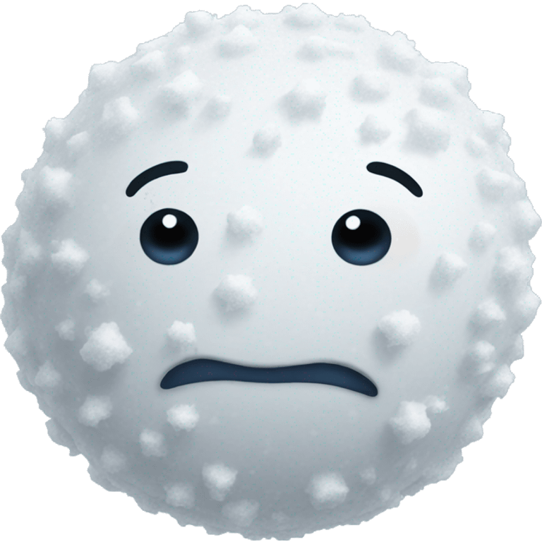 Snowball emoji