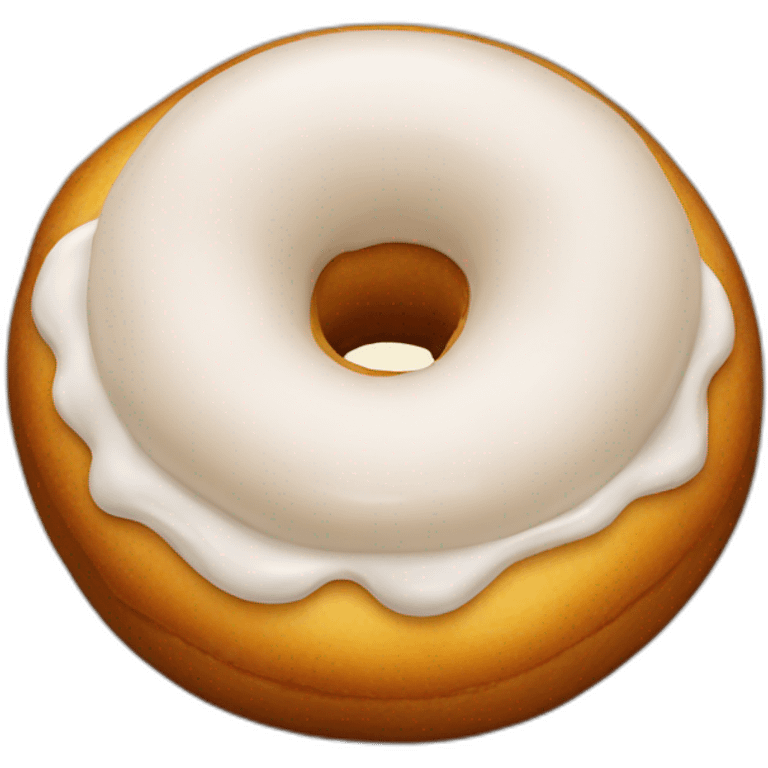 Bolo de donnut emoji