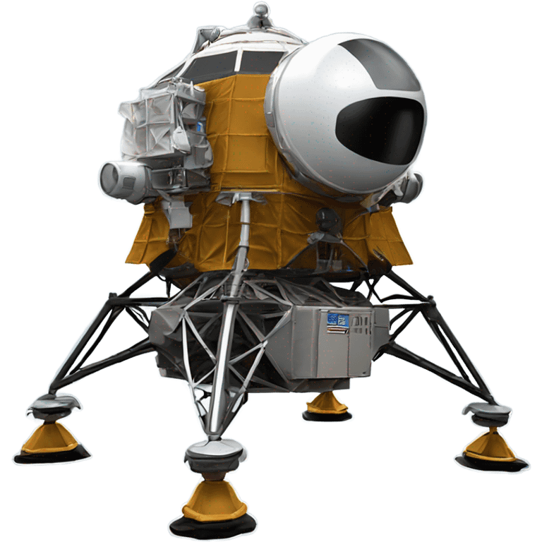 Apollo 11 lunar module emoji