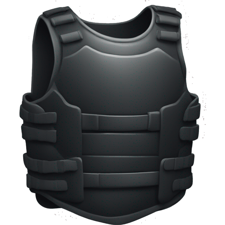 black body armor emoji