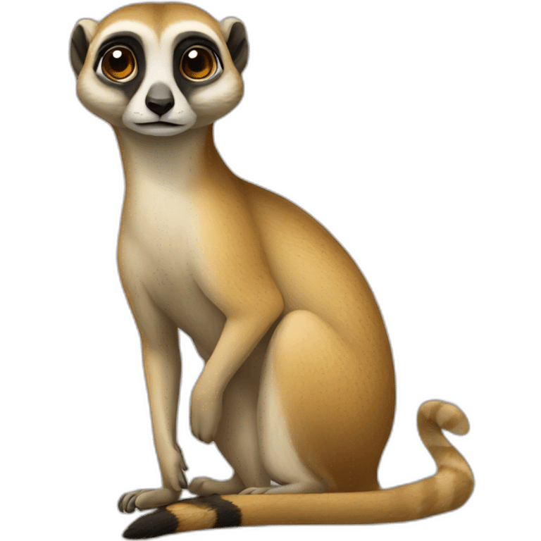 Suricate sentinelle emoji