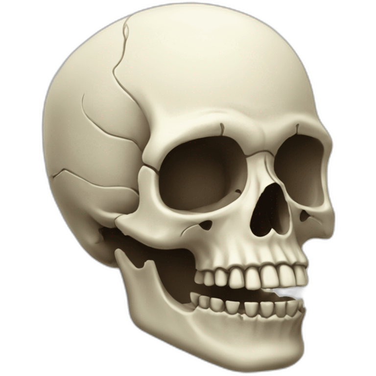 Skull Ftuturistic emoji