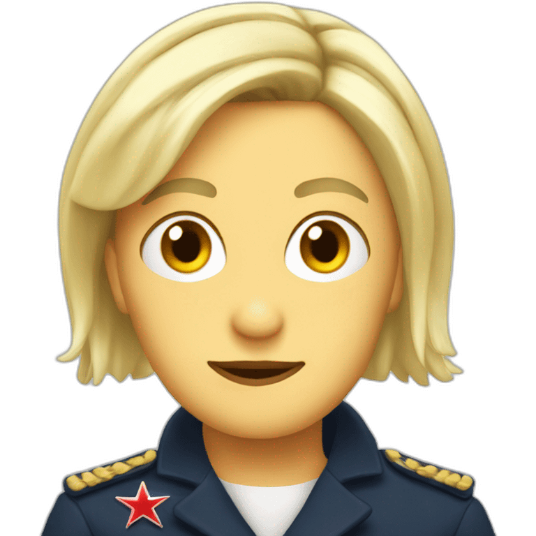 Marine lepen emoji