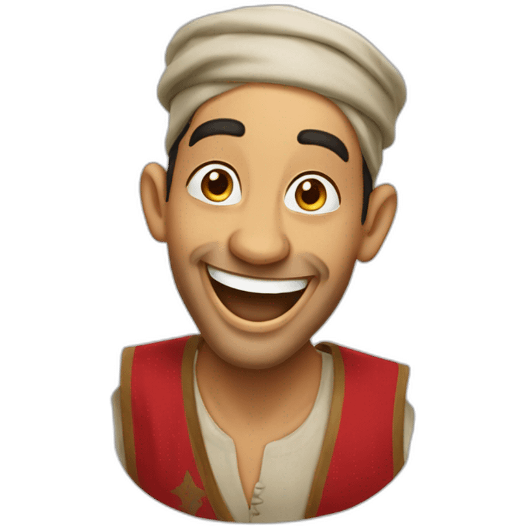 Morocco dude laughing out loud emoji