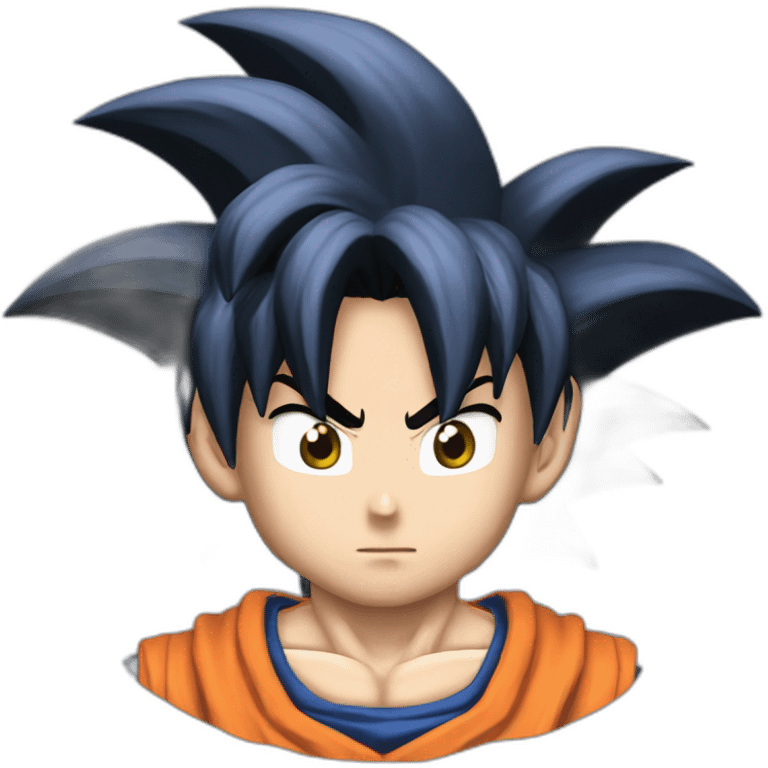 Goku ss bleu emoji