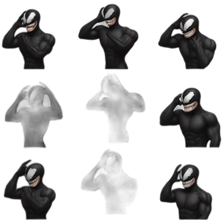 venom saluting emoji