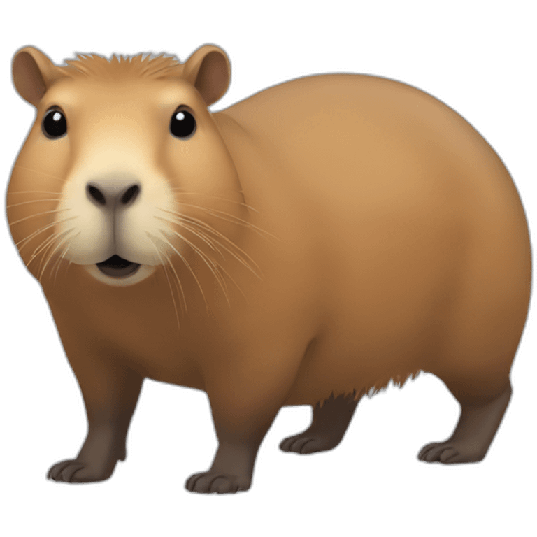 Capybara emoji