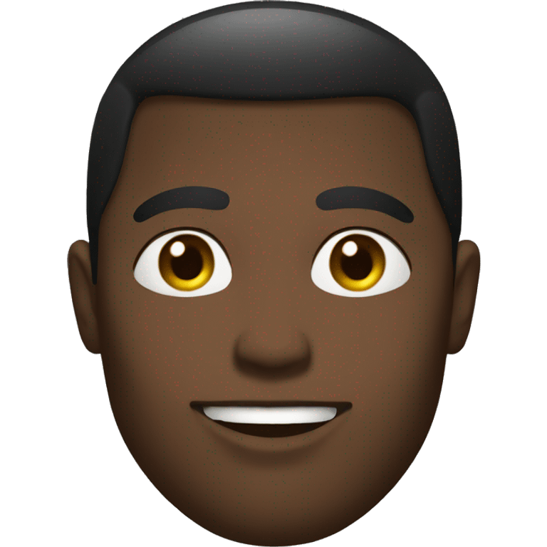 black male on low cut  emoji