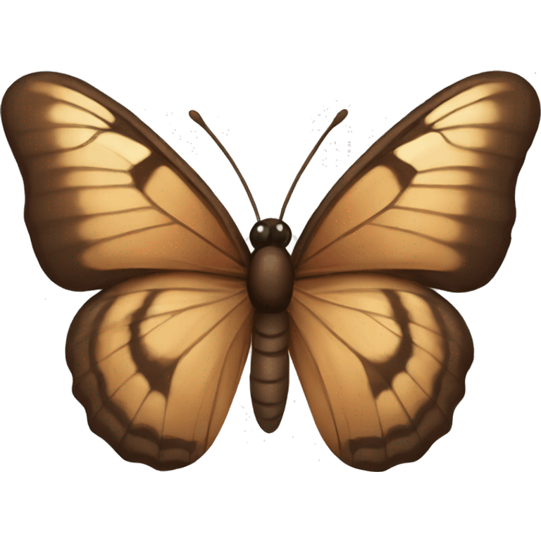 Brown butterfly  emoji