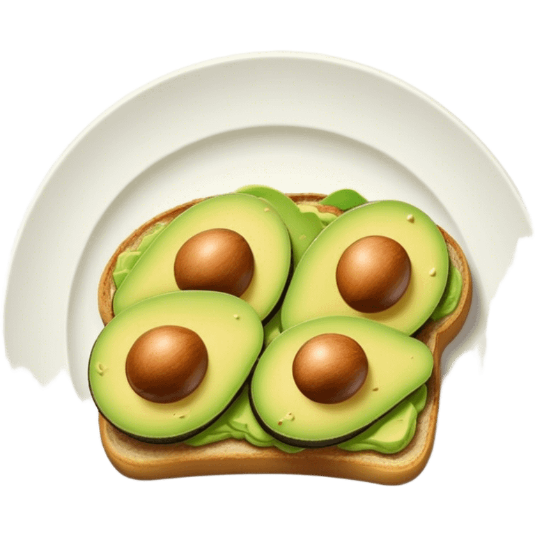 Avocado toast  emoji