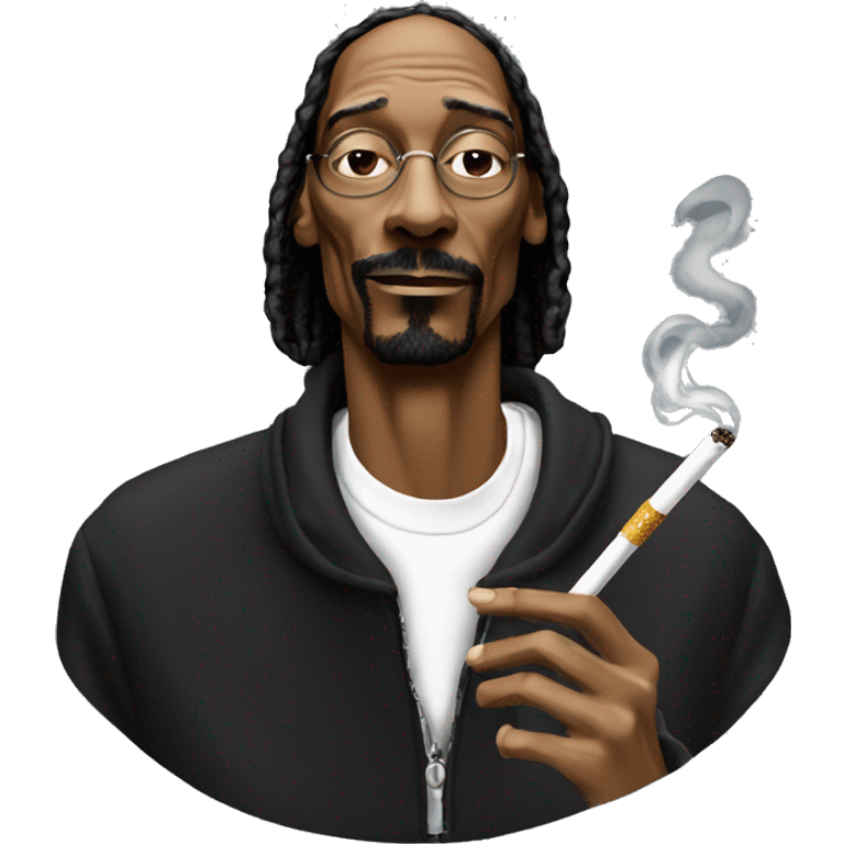 Snoop Dogg smoking a cigarette  emoji