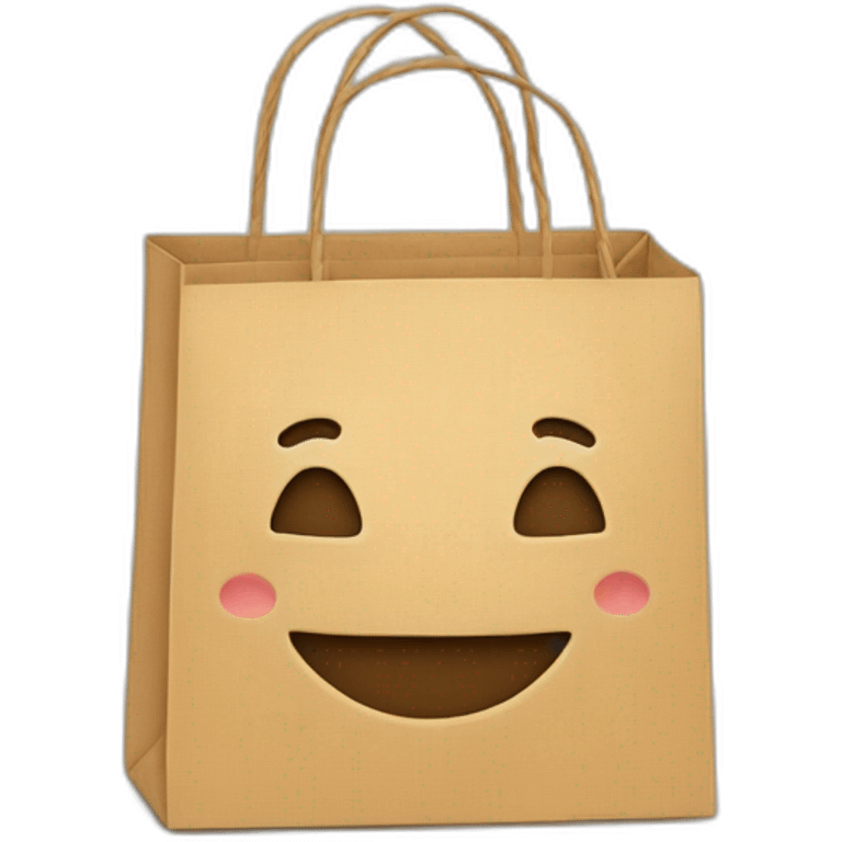 shopping bag emojis inside emoji