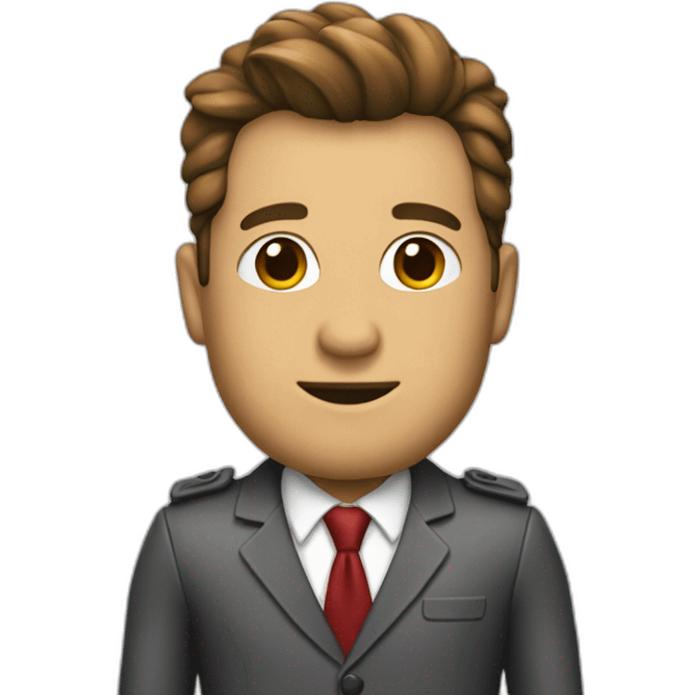 suit man rocket emoji